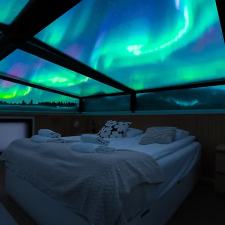 Levin Primus - Your Glass-roof Gateway To Laplands Magic Шале *