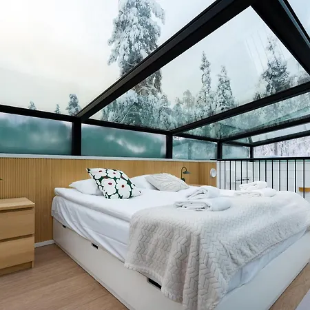 Шале Levin Primus - Your Glass-roof Gateway To Laplands Magic *